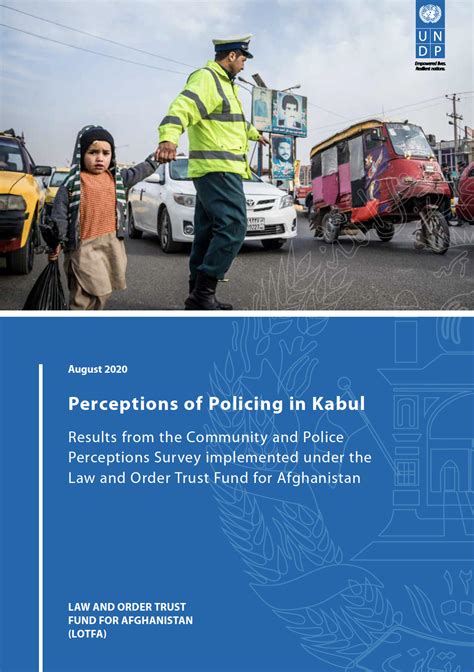 Book cover: Police perception survey, 2009